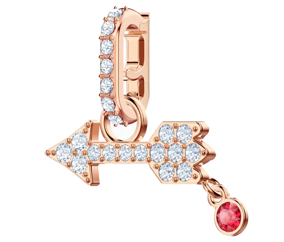 Swarovski REMIX COLLECTION ARROW CHARM, Rose Gold-5441402